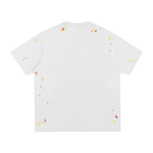 District Urbain – T-shirt Éclats de Peinture – rose