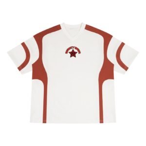 District Urbain – T-shirt Signature Bicolore à Col V – States 77
