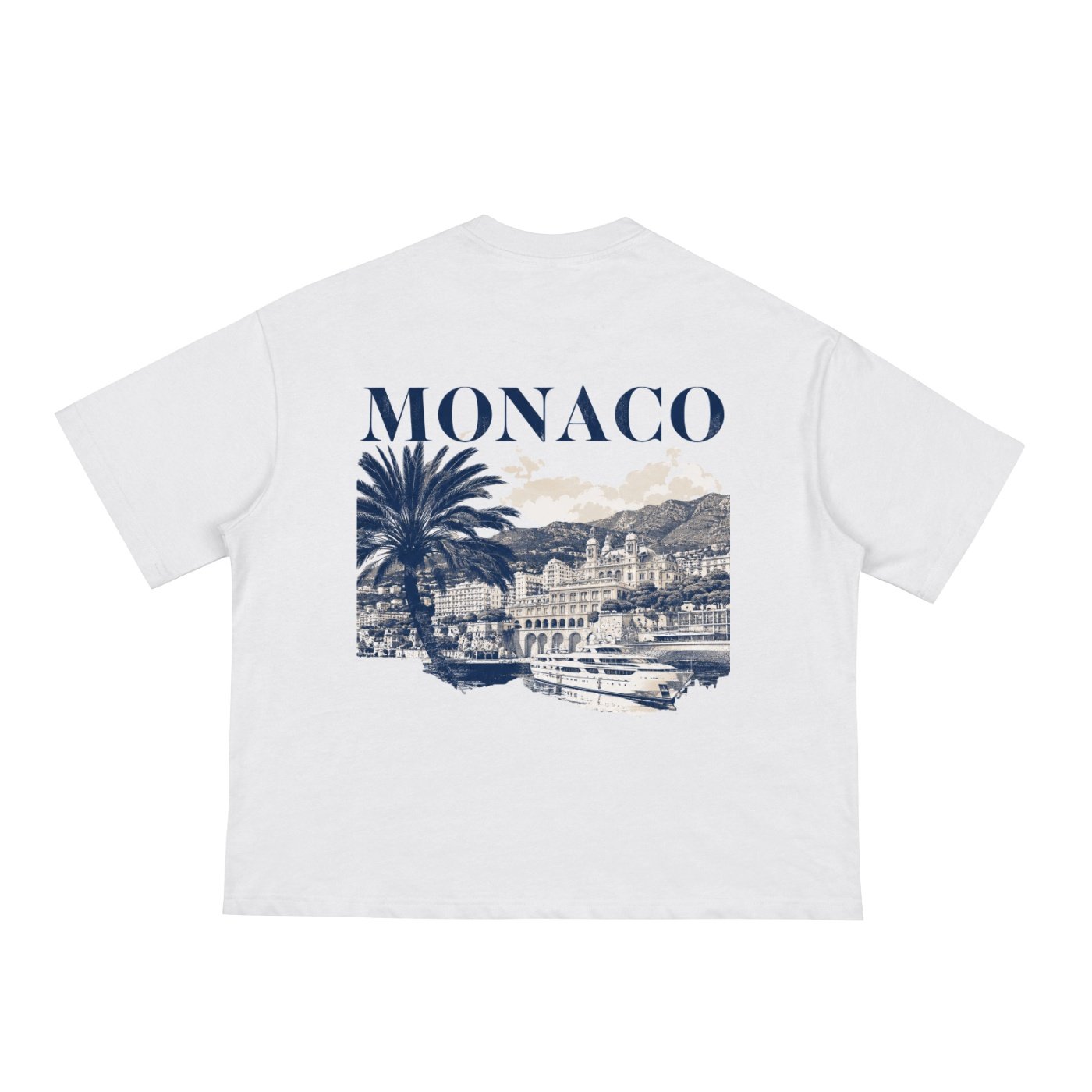 T-shirt Monaco — Coupe oversize – Image 2